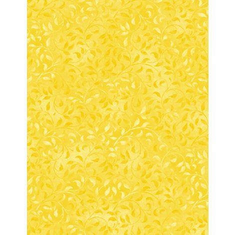 Wilmington Prints Essentials Climbing Vine Golden Yellow 1887-38717-555