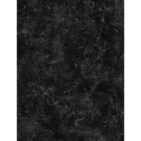 Wilmington Prints Essentials Crackle Black 1077-89162-999