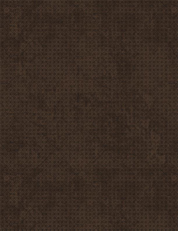 Wilmington Prints Essentials Criss-Cross Texture Burnt Brown 1825-85507-299