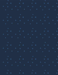 Wilmington Prints Essentials In The Navy Tossed Triangles Navy On Navy 1817 39103 444