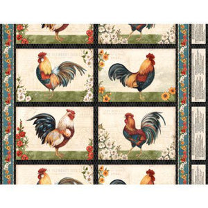 Wilmington Prints Garden Gate Placemat Multi Panel 24"x44" 3023-39810-194