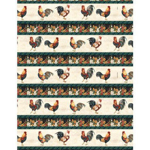 Wilmington Prints Garden Gate Repeating Stripe Multi  3023-39811-149