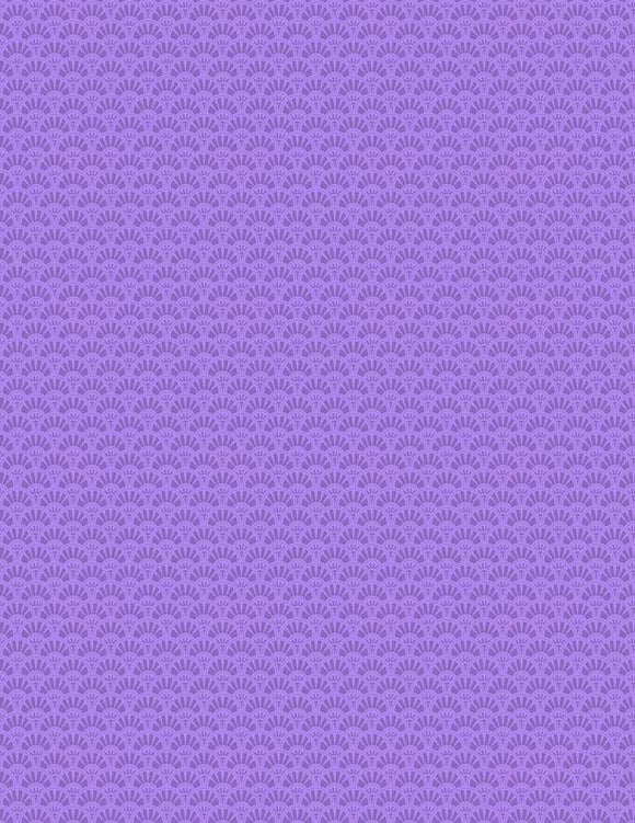 Wilmington Prints Grape Crush Clamshells Medium Light Purple 1817-39133-600