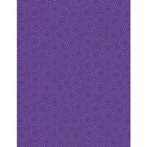 Wilmington Prints Grape Crush Dotted  Circles Medium Dark Purple 1817-39134-660