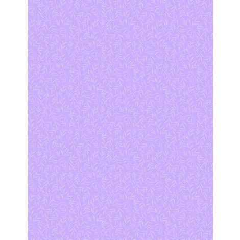 Wilmington Prints Grape Crush Viney Leaves Feathers Lightest Purple 1817-39142-601