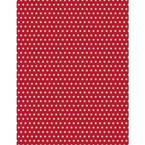 Wilmington Prints Hearts Anthem Stars All Over Red  1031-84479-311