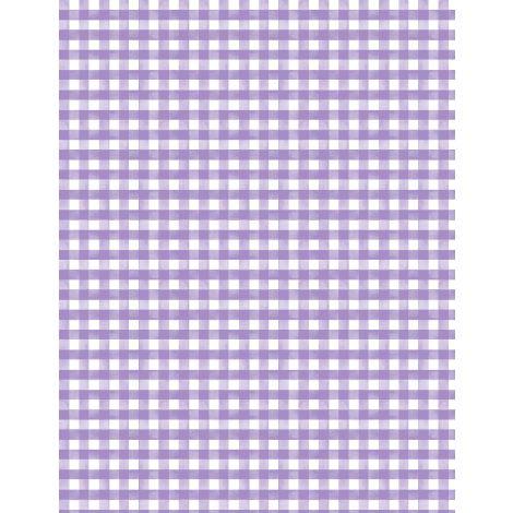 Wilmington Prints In Bloom Lavender  Gingham 1665-33887-166