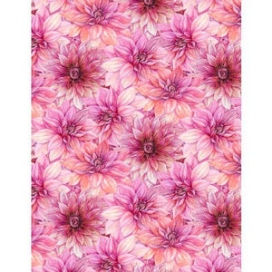 Wilmington Prints In Bloom Packed Floral Pink 1665-33883-636