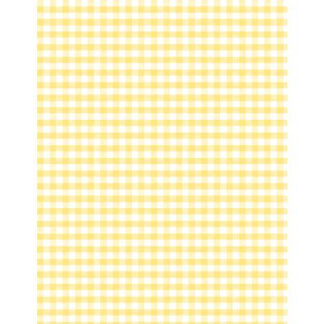 Wilmington Prints In Bloom Yellow Gingham 1665-33887-155