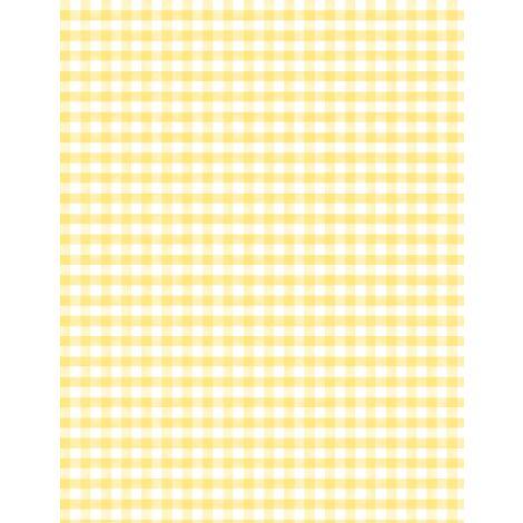 Wilmington Prints In Bloom Yellow Gingham 1665-33887-155