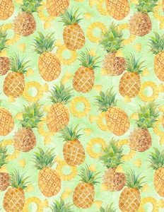 Wilmington Prints Squeeze the Day Pineapple 1810-42463-757