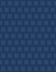 Wimlington Prints Alpha-Bots Tonal Steel Boxes Navy  3017-27630-444