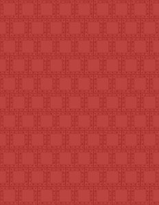 Wimlington Prints Alpha-Bots Tonal Steel Boxes Red  3017-27630-333