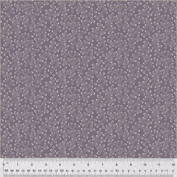 Windham Fabrics Circa Stitched Vine Purple 53951-3