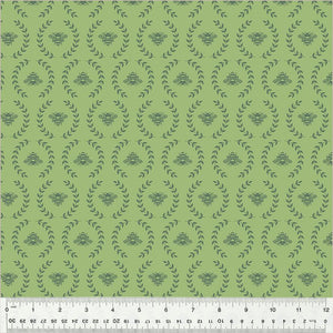 Windham Fabrics Clover & Dot Bee Green 53862-5