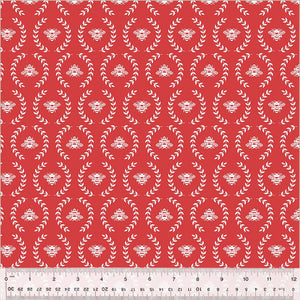 Windham Fabrics Clover & Dot Bee Red 53862-7