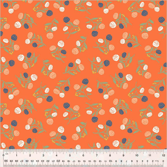 Windham Fabrics Clover & Dot Clover  Orange 53863-8