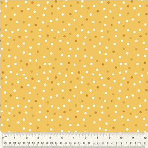 Windham Fabrics Clover & Dot Polka Dot  Yellow  53867-13