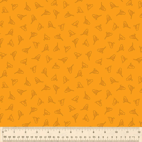 Windham Fabrics Color Club Birdies Saffron  53304-23