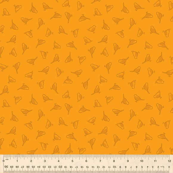 Windham Fabrics Color Club Birdies Saffron  53304-23