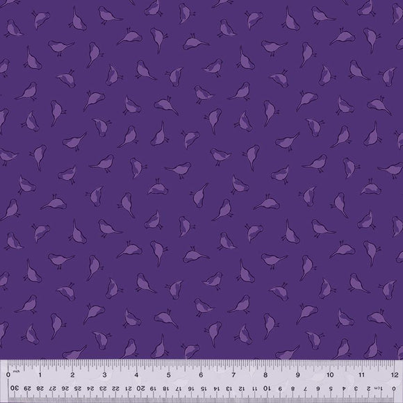 Windham Fabrics Color Club Birdies Violet  53304-25