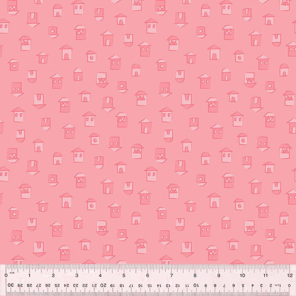 Windham Fabrics Color Club Little Village Pink 53300-1