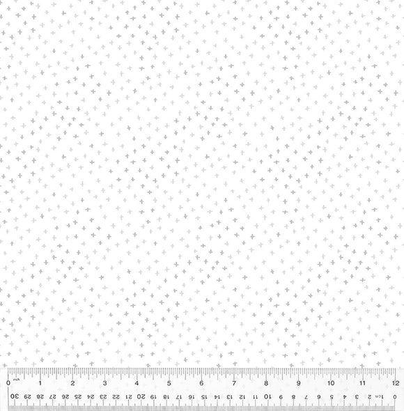 Windham Fabrics Color Club Positivity White  53302-15