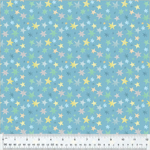 Windham Fabrics Count on Me Stars Blue 53900-4