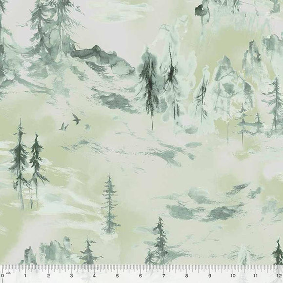 Windham Fabrics Majestic Mountainscape Dew 53741-3