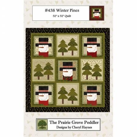 Winter Pines Quilt Pattern from The Prairie Grove Peddler by Cheryl Haynes PG438
