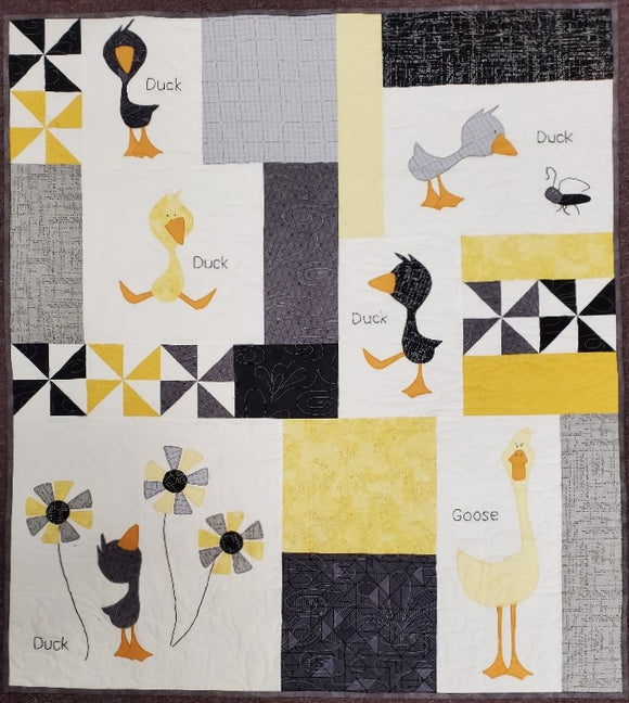 Duck, Duck Goose Quilt Kit finished size 40